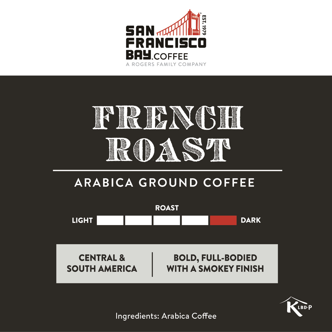 French Roast Ground Coffee, 908g Bag
