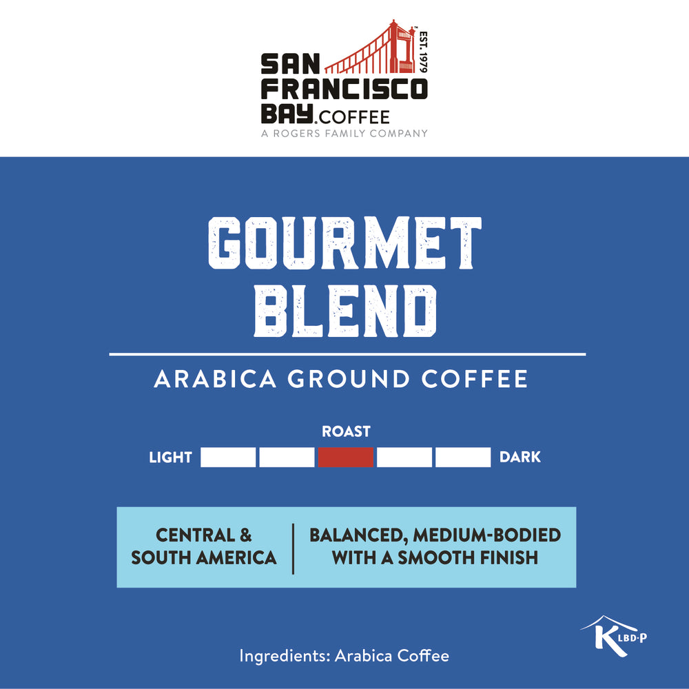 Gourmet Blend Arabica Ground Coffee Medium Roast