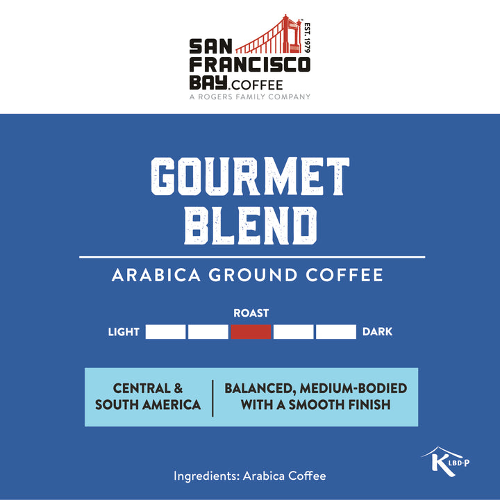 Gourmet Blend Arabica Ground Coffee Medium Roast