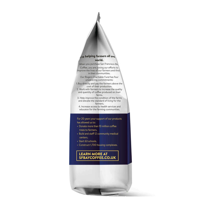Bay Bridge Blend Ground Coffee, 200g Bag