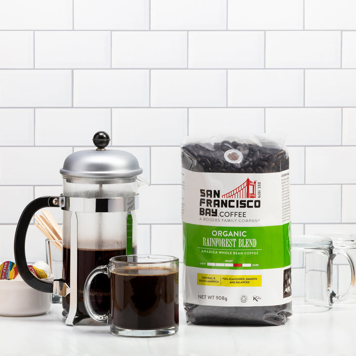 Organic Rainforest Blend Whole Bean Coffee, 908g Bag